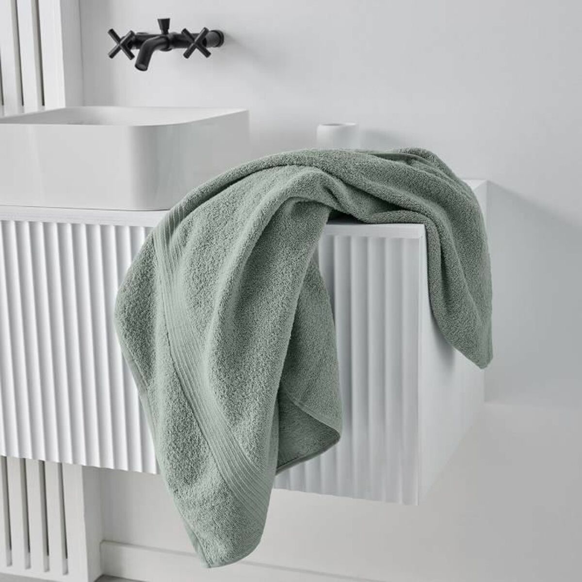 Set de Prosoape TODAY Essential Celadon Verde deschis 50 x 90 cm (10 Unități)